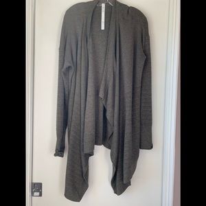 Lululemon waterfall cardigan.